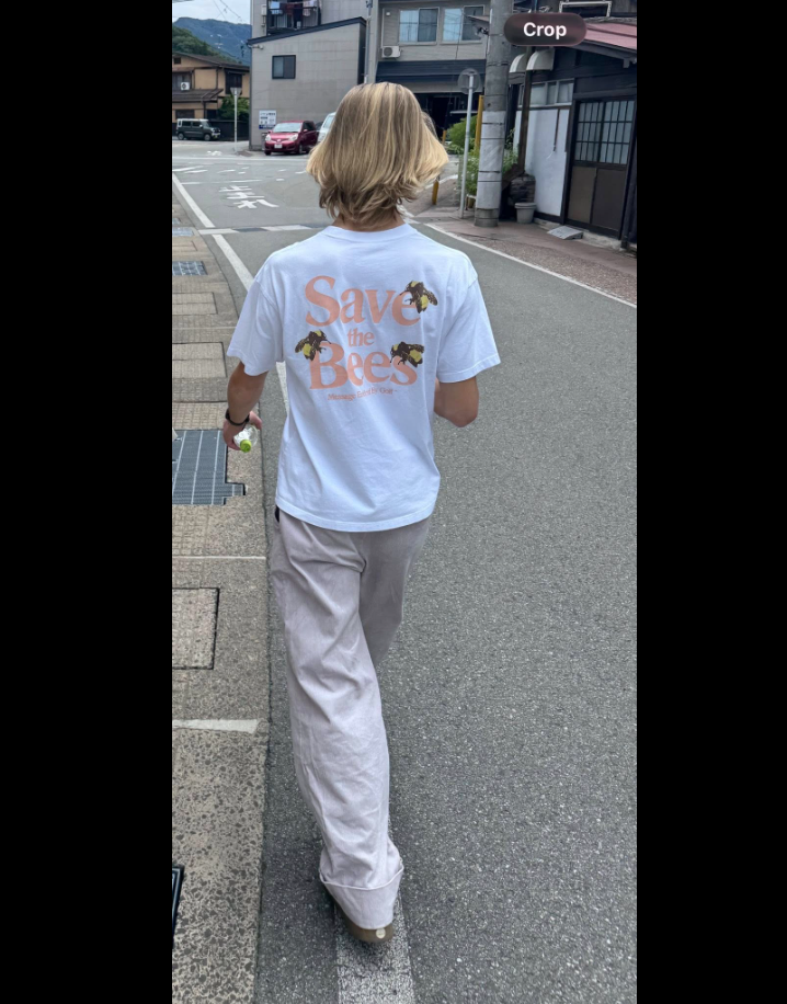 James "Weston" Higginbotham walks through Kyoto, Japan. In a June 2, 2026 Facebook post, his family said he was wearing the "Save the Bees" T-shirt and lavender pants when he was last seen on May 29. | Source: Facebook/Nancy Higginbotham