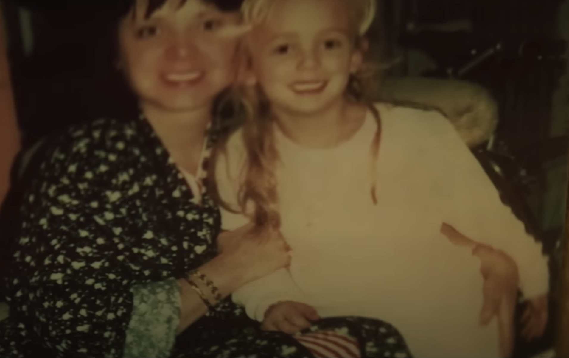 JonBenét Ramsey and a loved one from a video dated November 4, 2024. | Source: YouTube/Netflix