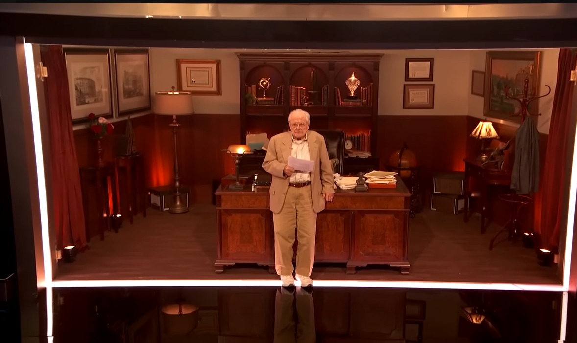 William Daniels during an episode of "Dancing With the Stars," Season 34, on October 14, 2025 | Source: YouTube/@dancingwiththestars